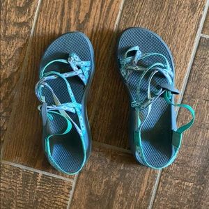 Teal chacos classic
